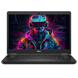 Laptop Second Hand Dell Latitude 5490, Intel Core i5-8350U 1.70GHz, 8GB DDR4, 256GB SSD, 14 Inch HD, Webcam