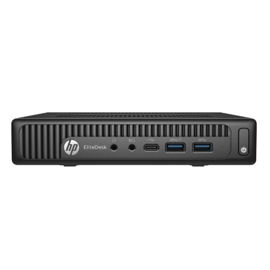 Calculator Refurbished HP EliteDesk 800 G2 Mini PC, Intel Core i3-6100T 3.20GHz, 8GB DDR4, 256GB SSD + Windows 10 Home