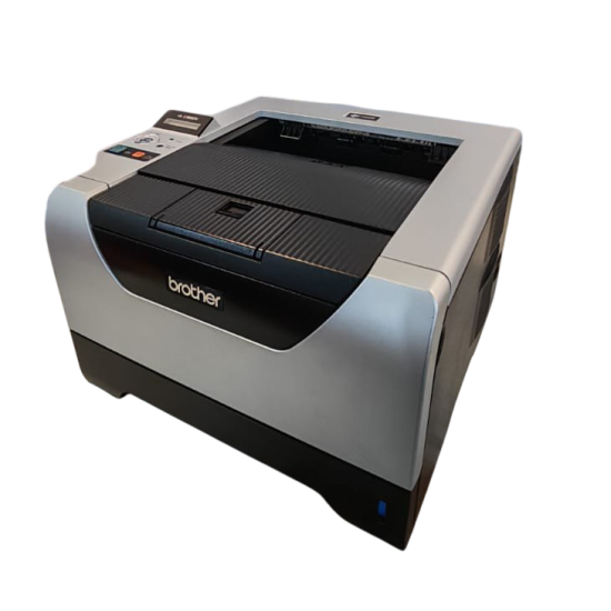 Imprimanta Second Hand Laser Monocrom BROTHER HL-5380DN A4, 30 ppm, 1200 x 1200 dpi, Duplex, Retea, USB, Toner si Unitate Drum Noi