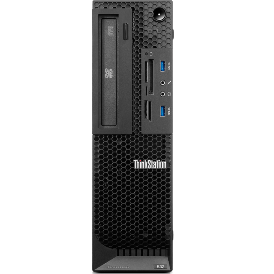 Workstation Refurbished Lenovo ThinkStation E32 SFF, Intel Quad Core i5-4670 3.4 - 3.8GHz, 16GB DDR3, SSD 256GB SATA, Intel Integrated HD Graphics 4600 + Windows 10 Pro